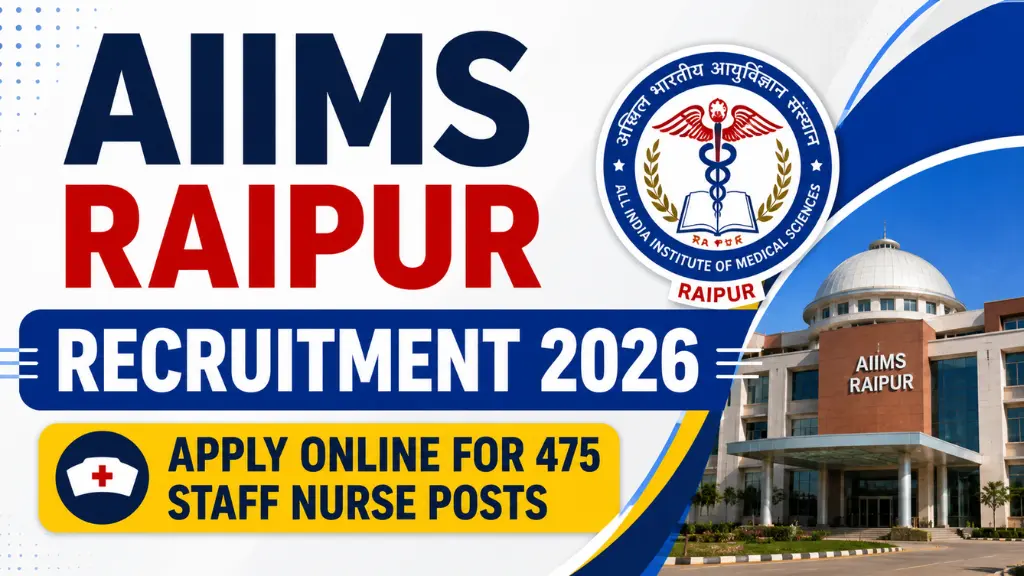 AIIMS Raipur Recruitment 2026