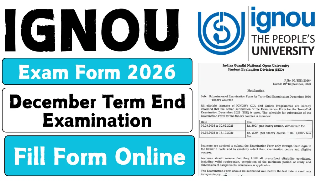 ignou-exam-form-december-2026