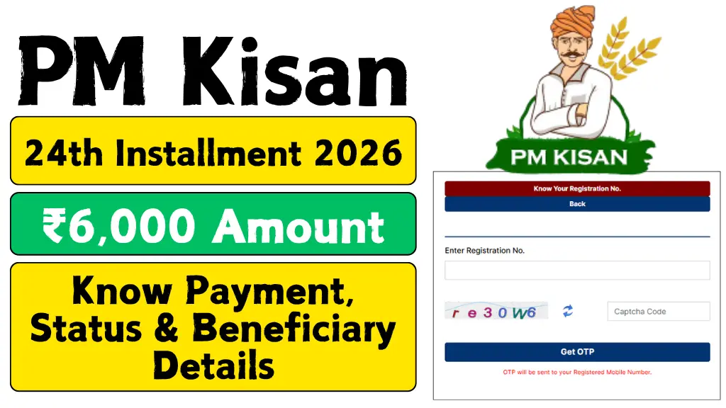 PM Kisan 24th Installment Date 2026