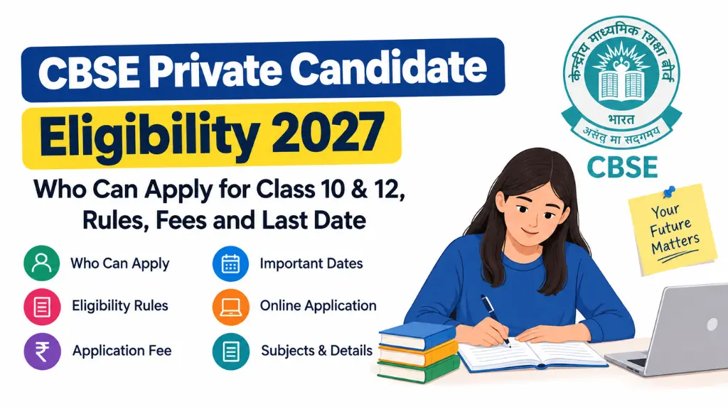 CBSE Private Candidate Eligibility 2027