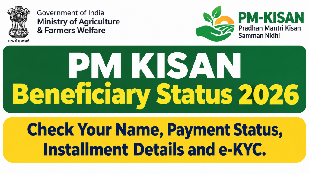 pm-kisan-beneficiary-status-2026