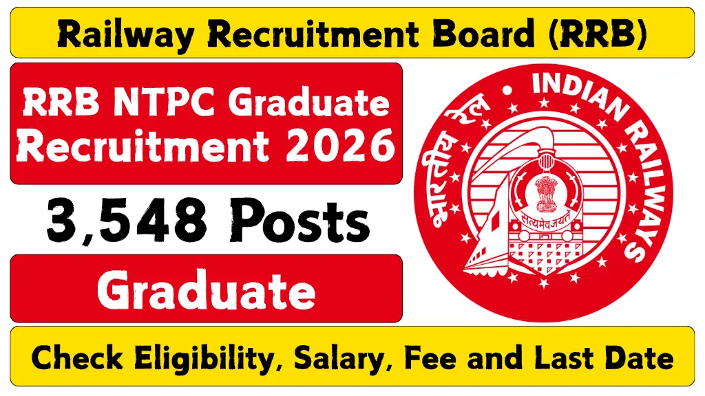 RRB NTPC Graduate Recruitment 2026